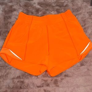 lulu lemon size 8 shorts hotty hot